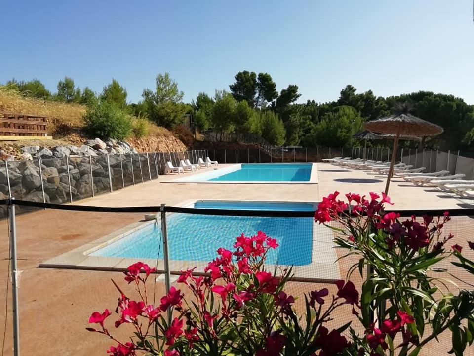 Camping Le Bois De Pins Salses-le-Château Buitenkant foto