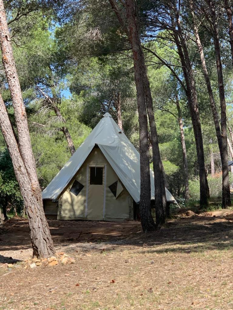 Camping Le Bois De Pins Salses-le-Château Buitenkant foto